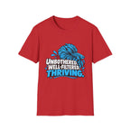 Unbothered Well Filtered Thriving T-Shirt | Tropical Aquarium Fish Tee