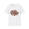 Red Blue Mosaic Betta