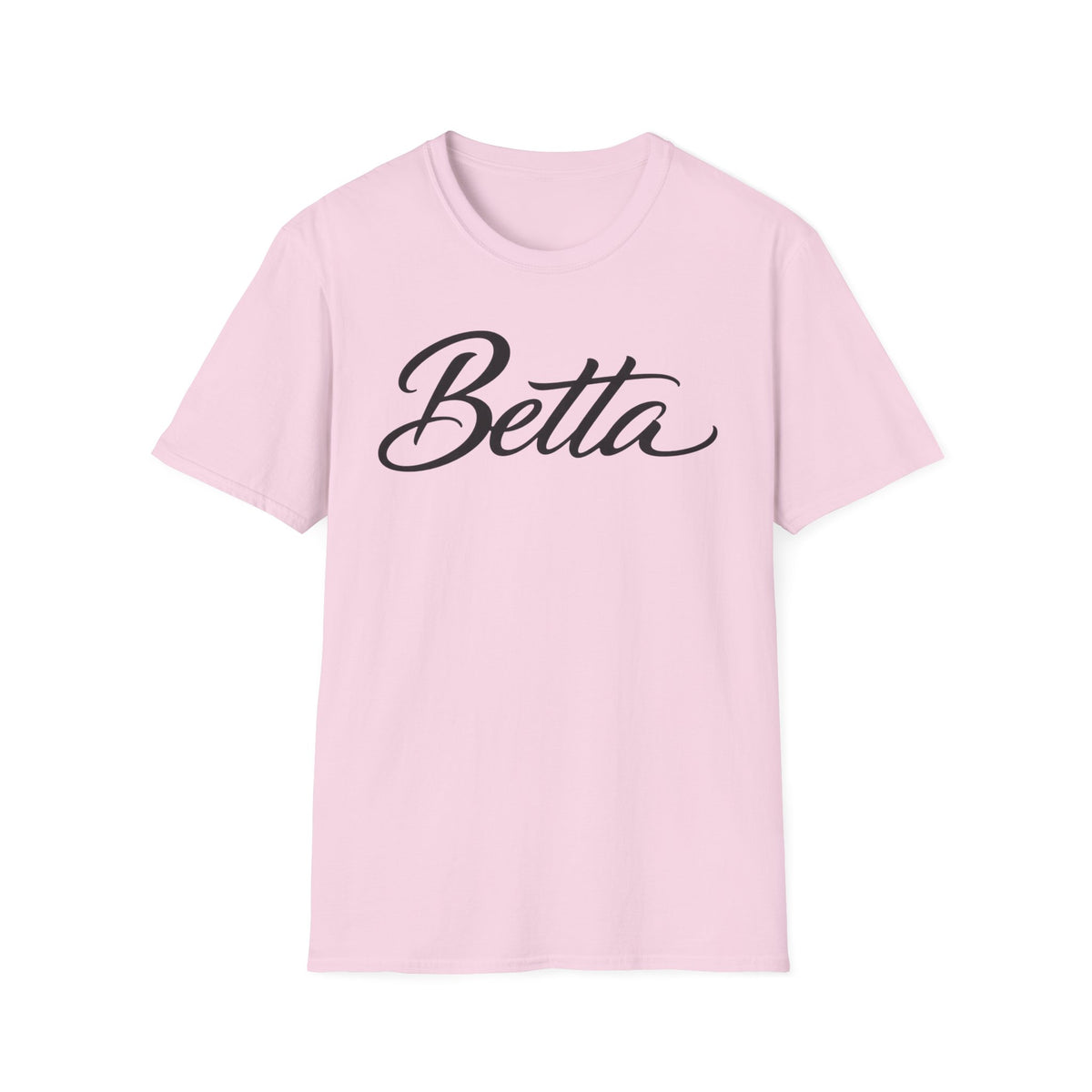 Betta Black Script Text