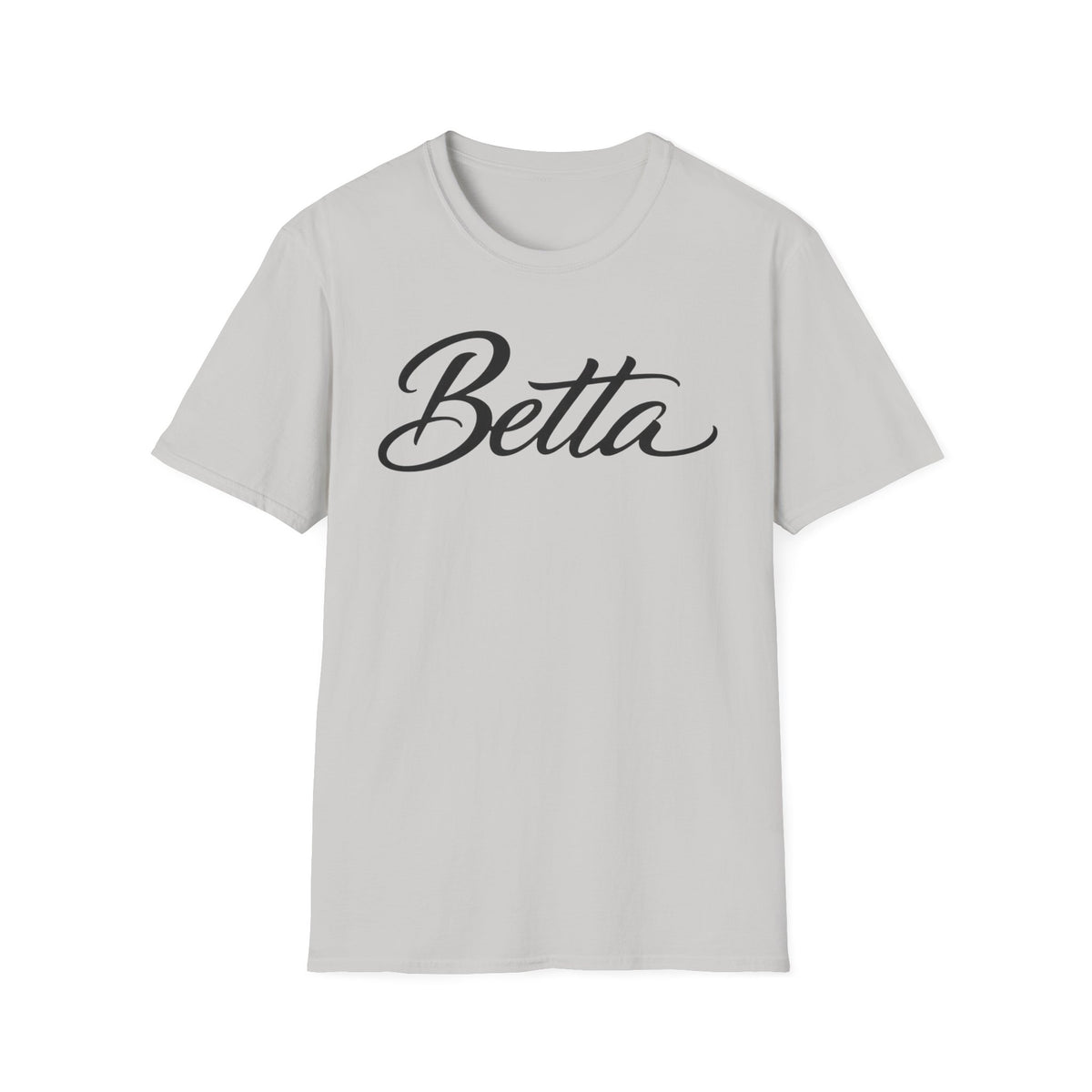 Betta Black Script Text