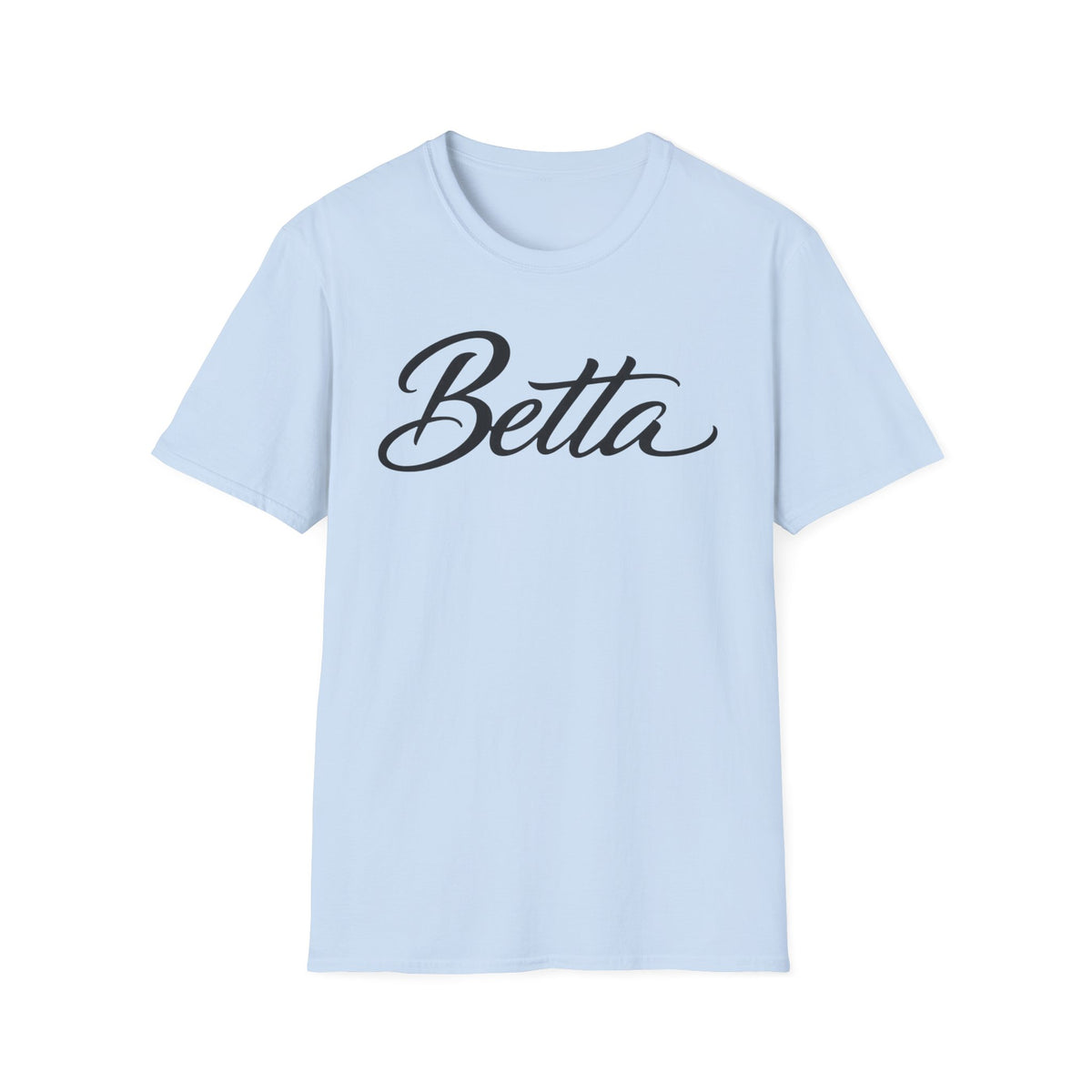 Betta Black Script Text