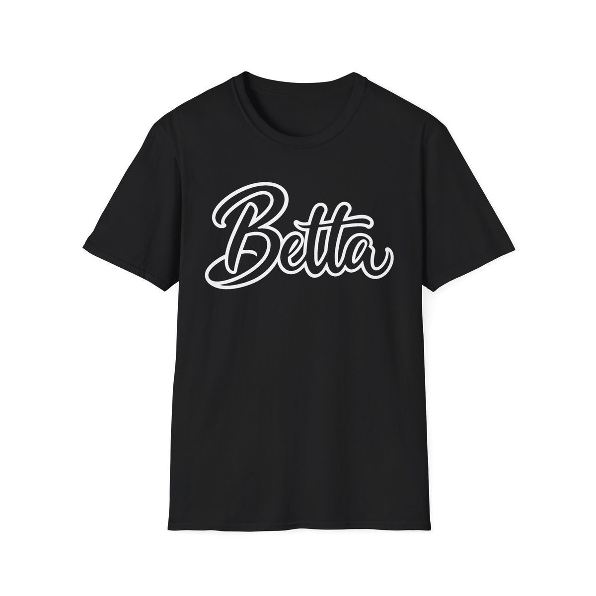 Betta White Text