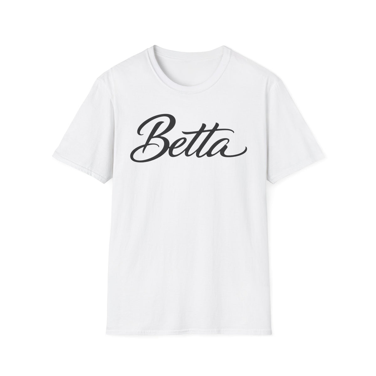 Betta Black Script Text