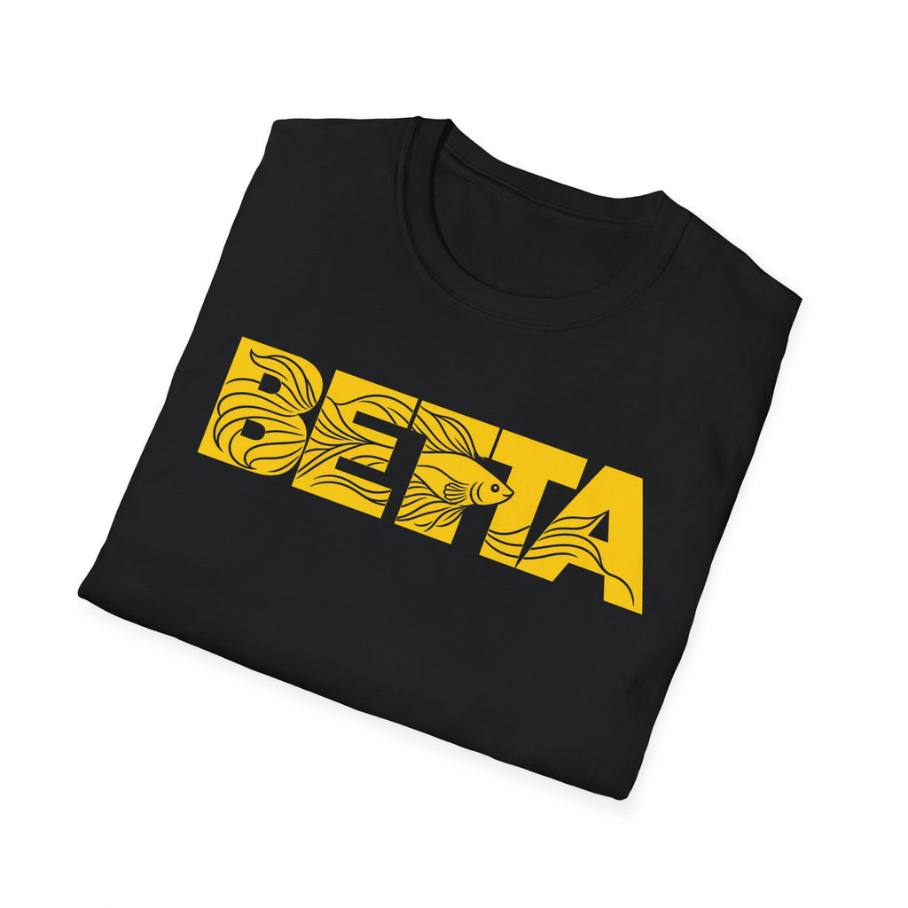 Betta Yellow w blk Betta Fish